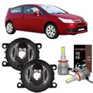 Par de milha citroen c4 vtr 2007 08 09 10 11 12 2013 led 2d