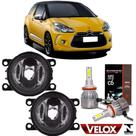 Par de milha citroen ds3 2012 a 2016 acr e super led 2d Par de milha citroen ds3 2012 a 2016 acr e super led 2d