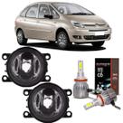 Par de milha citroen xsara picasso 2007 a 2012 super led 2d