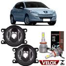 Par de milha peugeot 207 2007 ate 2014 e super led 2d