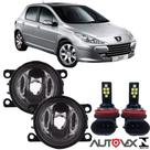 Par de milha peugeot 307 2007 ate 2014 super branca led