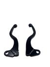 Par De Mini Manetes Moto Yamaha Ybr 125 Freio A Lona Preto