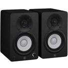 Par de Monitores de Estúdio Near Field Yamaha HS4 Bass-Reflex de 2 Vias Amplificador Classe D Preto