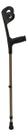 Par de Muletas Canadense Fixa Pop 110 Kg Bronze Bronze Par de Muletas Canadense Fixa Pop 110 Kg Bronze Bronze
