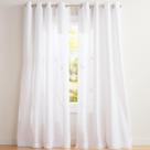 Par de painéis de cortina Exclusive Home Loha Linen Winter White