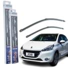 Par de Palheta Dianteira do Peugeot 208 2012/2018 Par de Palheta Dianteira do Peugeot 208 2012/2018