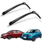Par De Palheta Limpador Parabrisa cinoy Slim silicone veiculo:NISSAN march / versa 2011 em diante