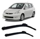 Par De Palheta Silicone Honda Fit 2003 2004 2005 06 07 2008