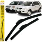 Par De Palhetas Dianteira Sportage De 2005 Até 2010 Dyna
