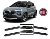 Par de Palhetas Limpador de Parabrisa Dianteiro Fiat Pulse Ano 2021 2022 2023