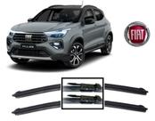 Par de Palhetas Limpador de Parabrisa Dianteiro Fiat Pulse Ano 2021 2022 2023
