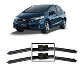 Par de Palhetas Limpador de Parabrisa Dianteiro Honda New Fit 2018 2019 2020 2021