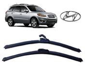 Par de Palhetas Limpador de Parabrisa Dianteiro Hyundai Santa Fe 2007 2008 2009 2010 2011 2012