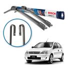 Par de Palhetas Limpador Parabrisa Chevrolet Original Bosch