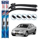 Par de Palhetas Limpador Parabrisa Multiclip Original Bosch Chevrolet Omega 2007 a 2012
