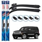 Par de Palhetas Limpador Parabrisa Multiclip Original Bosch Jeep Liberty 2002 a 2016