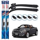 Par de Palhetas Limpador Parabrisa Multiclip Original Bosch Mini Cooper Roadster 2012 a 2018
