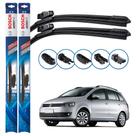 Par de Palhetas Limpador Parabrisa Multiclip Original Bosch Volkswagen SpaceFox 2013 a 2019