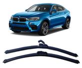 Par de Palhetas para Limpador De Parabrisa Dianteiro Bmw X5 e X6
