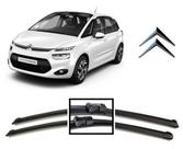 Par De Palhetas Para Limpador de Parabrisa Dianteiro Citroen C4 Picasso 2016 2017 2018 2019 Par De Palhetas Para Limpador de Parabrisa Dianteiro Citroen C4 Picasso 2016 2017 2018 2019