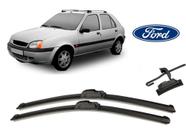 Par de Palhetas para Limpador de Parabrisa Dianteiro Ford Fiesta Antigo modelo Street