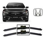 Par De Palhetas para Limpador De Parabrisa Dianteiro Honda New Civic 2017 2018 2019 2020 Par De Palhetas para Limpador De Parabrisa Dianteiro Honda New Civic 2017 2018 2019 2020