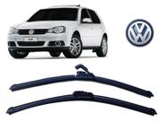 Par de Palhetas para Limpador de Parabrisa Dianteiro Volkswagen Golf ano 1993 ate 2007 Par de Palhetas para Limpador de Parabrisa Dianteiro Volkswagen Golf ano 1993 ate 2007