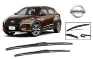 Par De Palhetas Parabrisa Dianteiro Modelo Original para Nissan Kicks 2016 A 2024