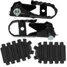Par de pedaleira dianteira completa NXR125 NXR150 NXR160 Bros XRE300 NX400 XR200 NX200 Sahara Tornado CRF230 CRF250F
