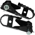 Par de pedaleira dianteira completa NXR125 NXR150 NXR160 Bros XRE300 NX400 XR200 NX200 Sahara Tornado CRF230 CRF250F