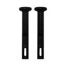 Par de Pinos para banco traseiro Peugeot 206 207