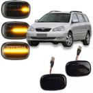 Par de Pisca Seta Dinâmica Toyota Corolla Fielder ano 2002 até 2008 Sinal repetidor lâmpada led Sequencial 1.8 16v Se-g Xei Xli S lateral alerta
