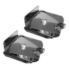 Par de Placas 12x9 em Aço Inox 316 Para Flap