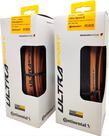 Par de pneus Continental Ultra Sport III 700x28 preto/marrom