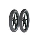 Par de Pneus Moto Aro 18 90 90 18 e 2.75 18 Novos Alta Aderência Dianteiro e Traseiro Para CG Titan Fan YBR Factor 125 Par de Pneus Moto Aro 18 90 90 18 e 2.75 18 Novos Alta Aderência Dianteiro e Traseiro Para CG Titan Fan YBR Factor 125