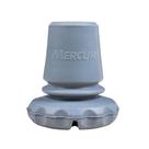 Par de Ponteiras 3/4" Articulada para Muletas Mercur BC1535 Cor:Cinza