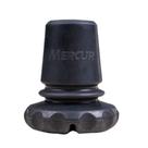 Par de Ponteiras 3/4" Articulada para Muletas Mercur BC1535 Cor:Preto