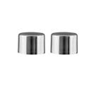 Par de Ponteiras Tampão para Varão de Cortina 28mm Alumínio