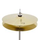 Par de Pratos de Bateria Chimbal 14" New York Par de Pratos de Bateria Chimbal 14" New York