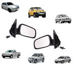 Par de Retrovisor Gol Parati Saveiro G3 G4 4 Portas Com Controle Par de Retrovisor Gol Parati Saveiro G3 G4 4 Portas Com Controle