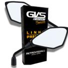 Par De Retrovisor Kawasaki Z400 Lente Convexa Prata Par Y Premium - 8246 Par De Retrovisor Kawasaki Z400 Lente Convexa Prata Par Y Premium - 8246