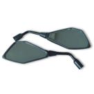 Par de Retrovisor Modelo Kawasaki Z400 Rebaixado Haste Curta ou Média Rosca Honda