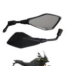 Par de Retrovisor Modelo Kawasaki Z400 Rebaixado Haste Curta ou Média Rosca Honda