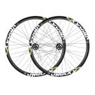 Par de Roda Aro 26 Vzan Vmaxx DH Montado e Completo para Freio a Disco Cubo de Rosca Rolamentado