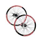 Par de Rodas Aro 26 Vzan VMaxx Disc Preto c/ Freio a Disco