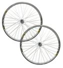Par De Rodas Aro 26x1.1/2 Vzan Escape 260 Rolamentado Branco