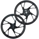 Par de rodas de alumínio liga leve freio a disco CG150 CG160 Fan Titan ESD EX 2014 em diante rolamentos pé de galinha