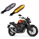 Par de Setas Esportivas P26 para Moto Honda CB 500F 2004 2005 2006 2007 2008 2009 2010 2011 2012 2013 2014 - 2020