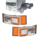 Par de Sinaleira Dianteira do Pisca Volvo FH 1998 1999 2000 2001 02 03 2004 3981668 Direito Esquerdo