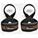 Par de Strap 8 Strap Oito Strongman Para Musculação Powerlifting Academia - Treino de Força Bruto